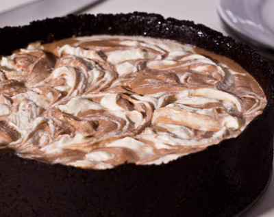 Nutella Swirl Cheesecake