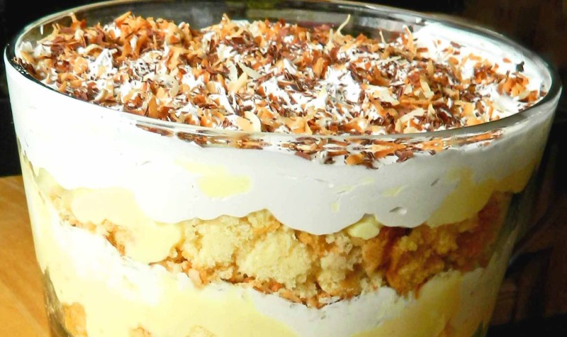 Coconut Cream Pie Trifle