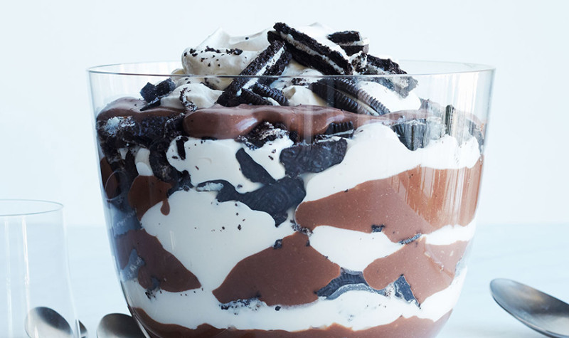 Chocolate Pudding and Cookie Trifle