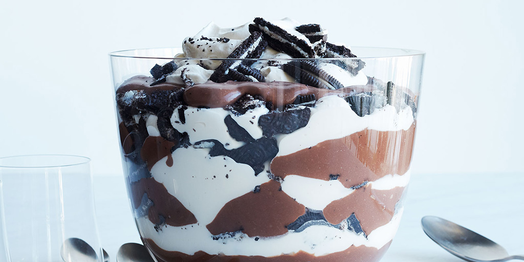 Chocolate Pudding and Cookie Trifle