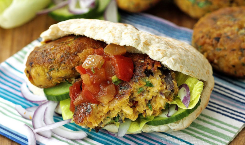 Falafel Burger Recipe