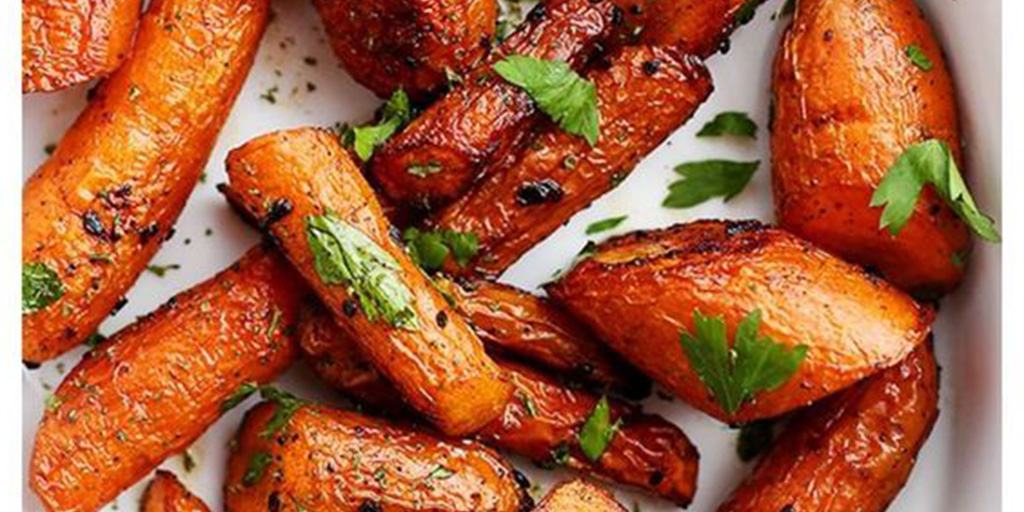 Garlic and Butter Roasted Carrots Recipe