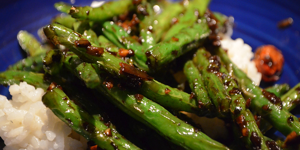 Spicy Chinese Green Beans
