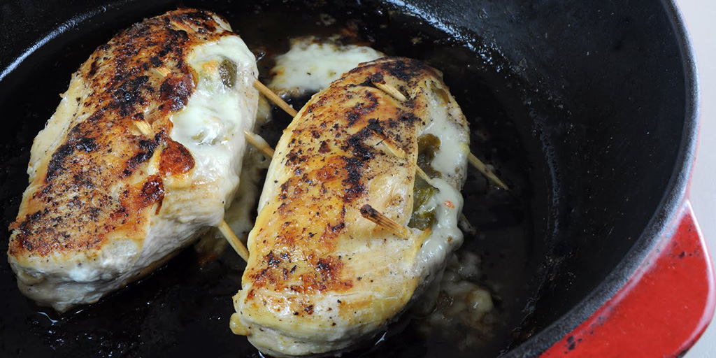 Breast of Chicken Chili Relleno