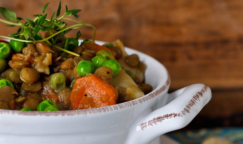 Lentil & Vegetable Stew Recipe