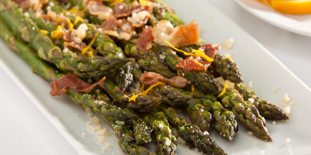Loaded Roasted Asparagus