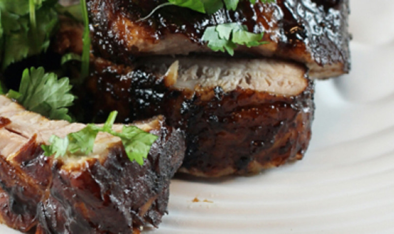 Sous Vide Chinese Style Smoky Sweet Ribs