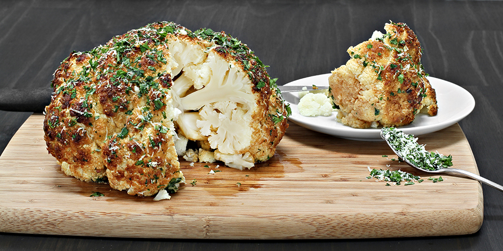 Whole Roasted Cauliflower