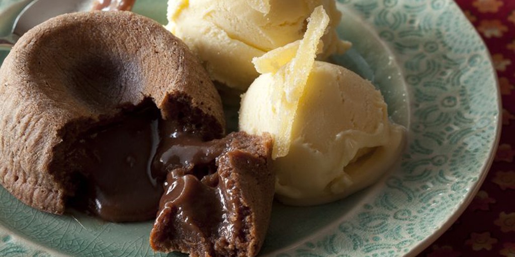 Brazilian Molten Brigadeiro Cake