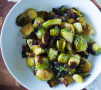 Crispy-Fried-Sweet-&-Spicy-Brussels-Sprouts-with-Garum-Sauce-550x550