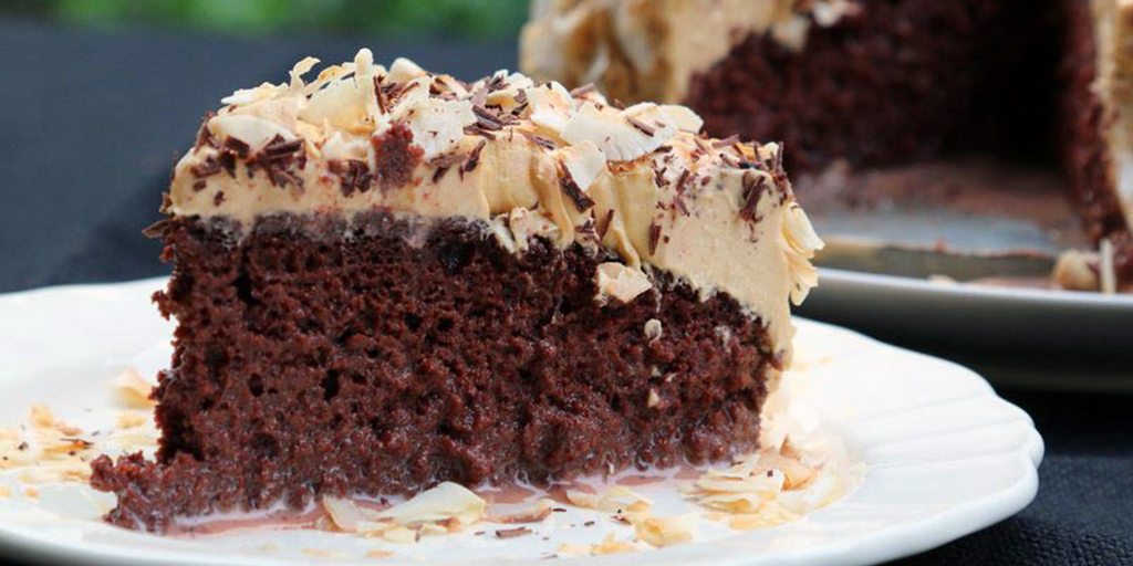 German Chocolate Tres Leches Cake