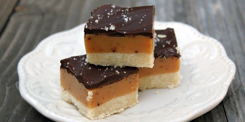 Millionaire Shortbread Caramel Chocolate Bar Cookie