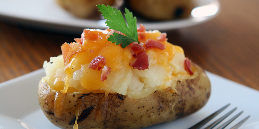 Overstuffed Twice Baked Potato